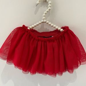 3 children’s place tutus / pink, red and violet